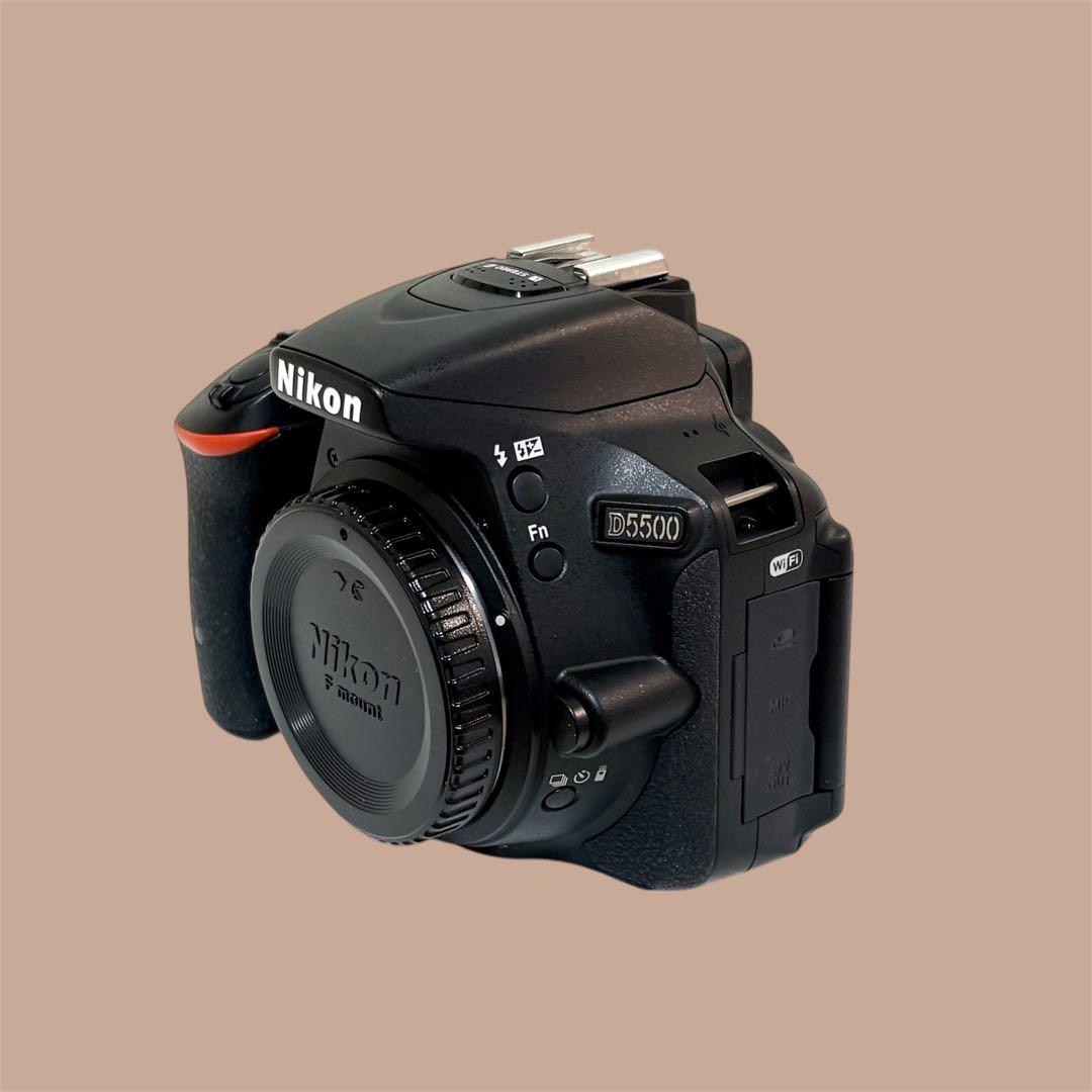 【初心者大歓迎】Nikon D5500 18-55 VR II Kit 一眼レフ