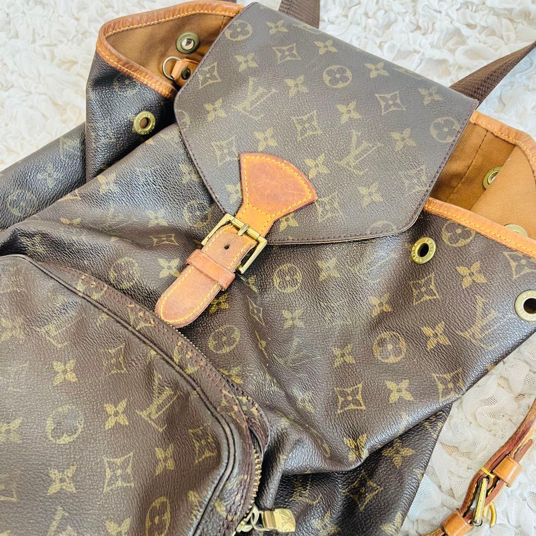 【訳あり】ルイヴィトンLouisVuitton モノグラムバックパック リュック