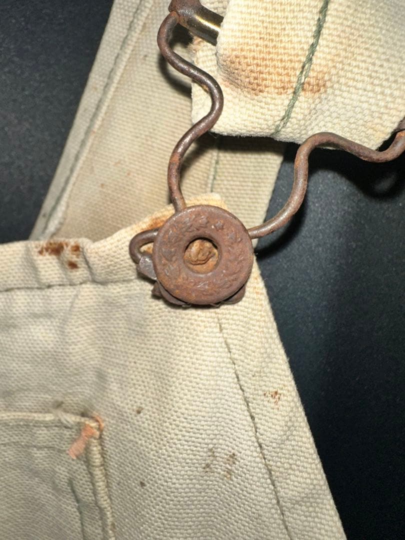 【40s WWII 月桂樹ボタン】スペシャルヴィンテージ オーバーオール 大戦