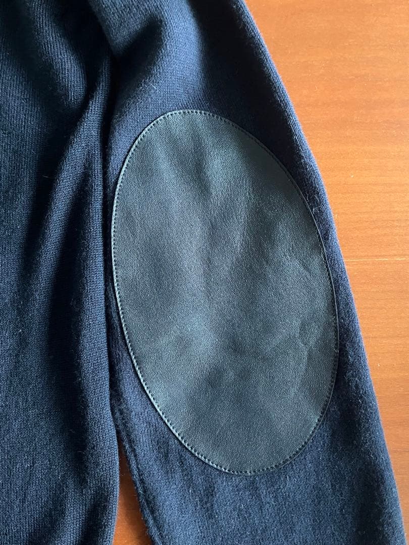 メゾンマルジェラ エルボー パッチ ニット