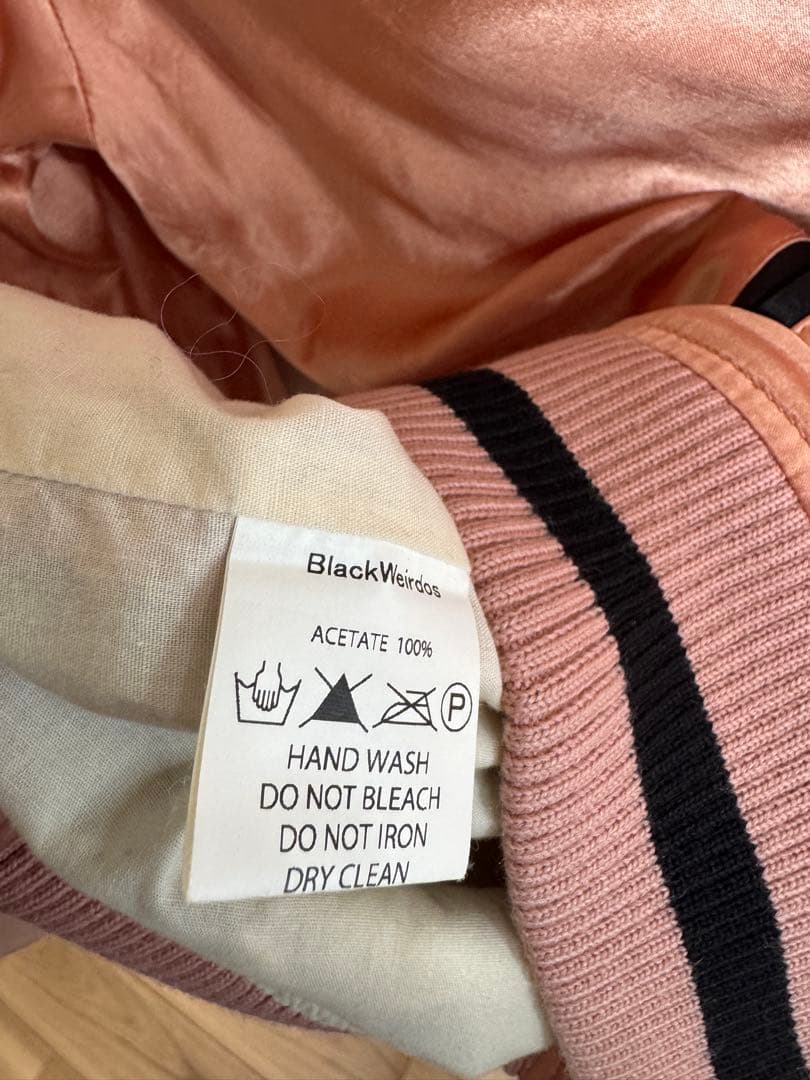 black weirdos スカブルゾン