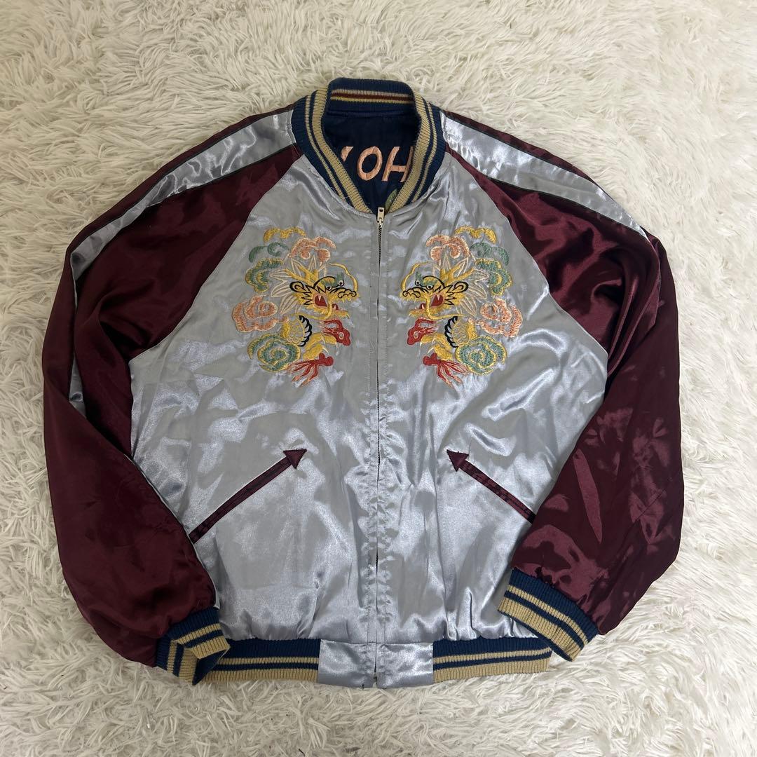 【美品】テーラー東洋スカジャン Aloha Hawaii Dragon Lサイズ