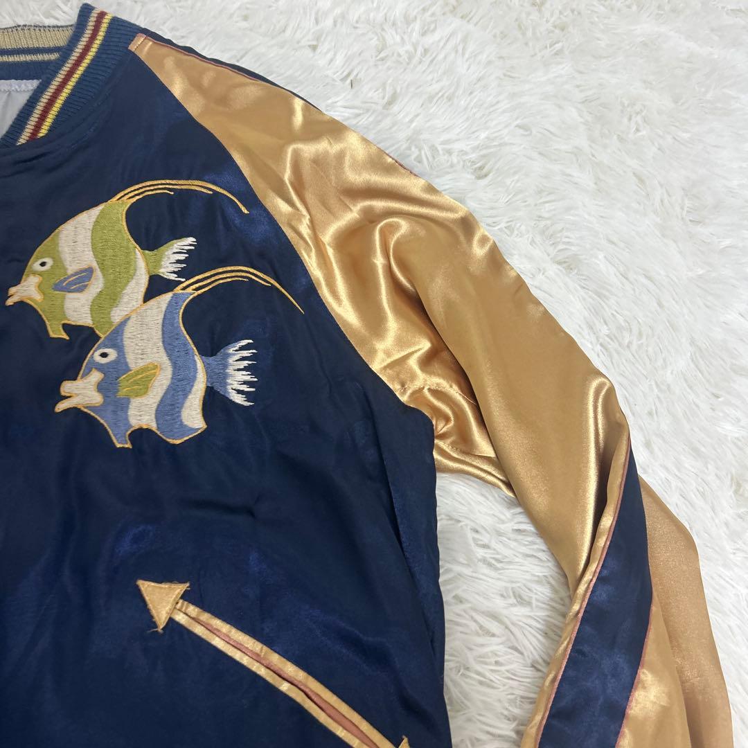 【美品】テーラー東洋スカジャン Aloha Hawaii Dragon Lサイズ