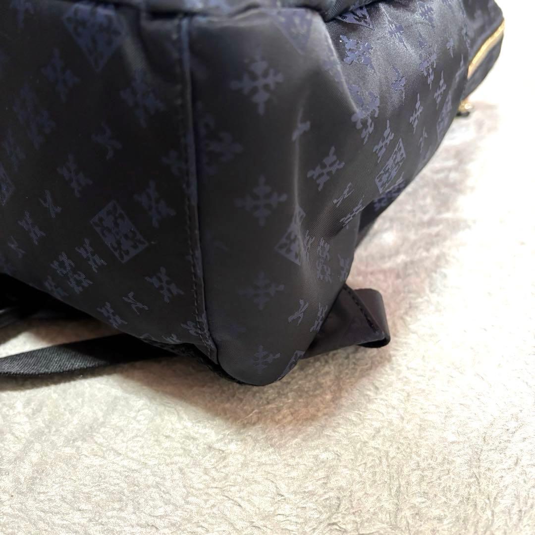 美品 russet リュック・バックパック ブラック&ネイビー A4