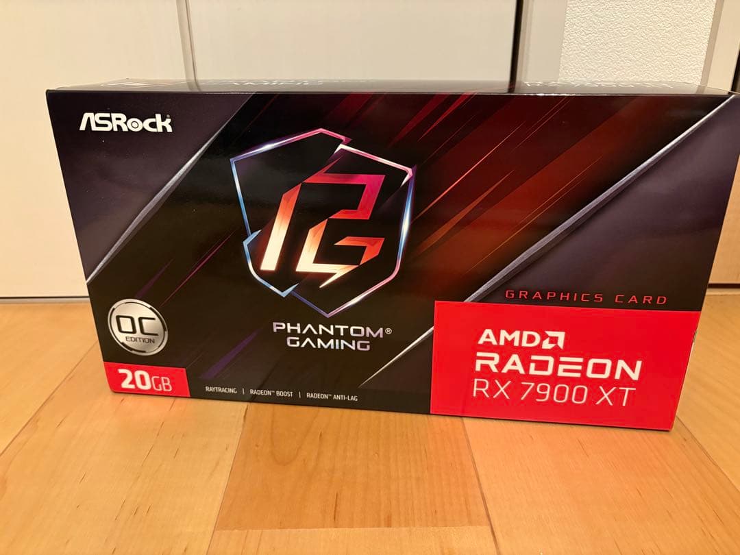 グラフィックボード・グラボ・ビデオカード ASRock Phantom Gaming Radeon RX 7900 XT