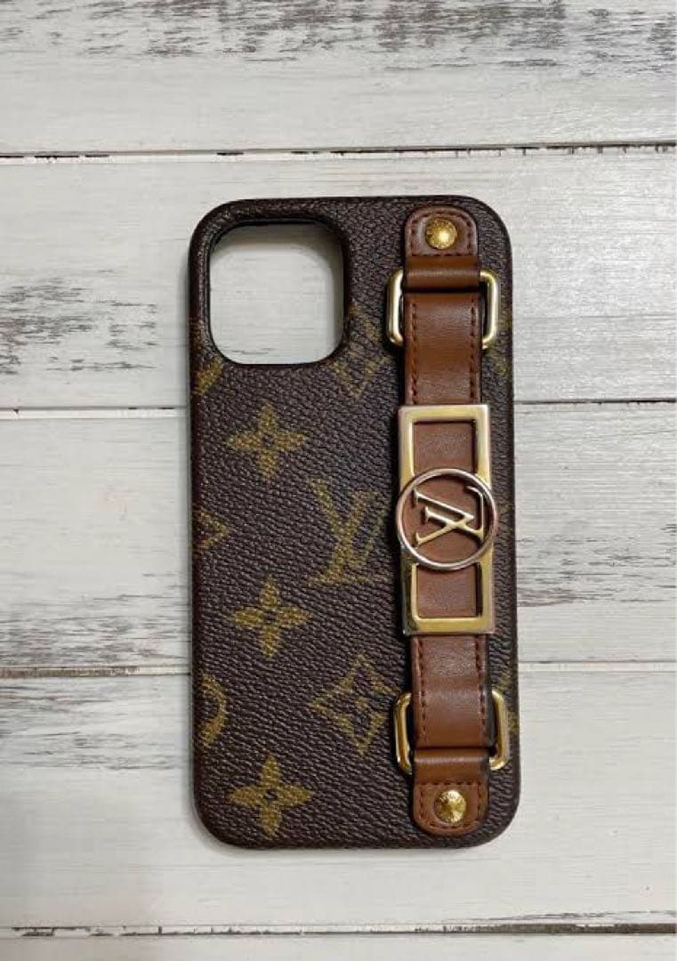 Louis Vuitton iPhone用レザーケース