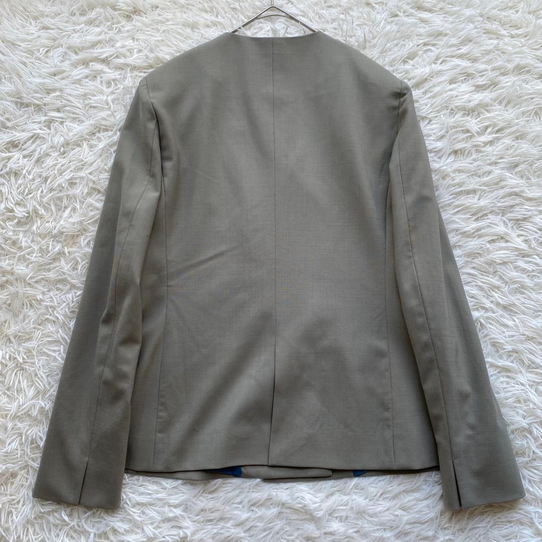 グリーンレーベルリラクシング ノーカラー セットアップ パンツスーツ M