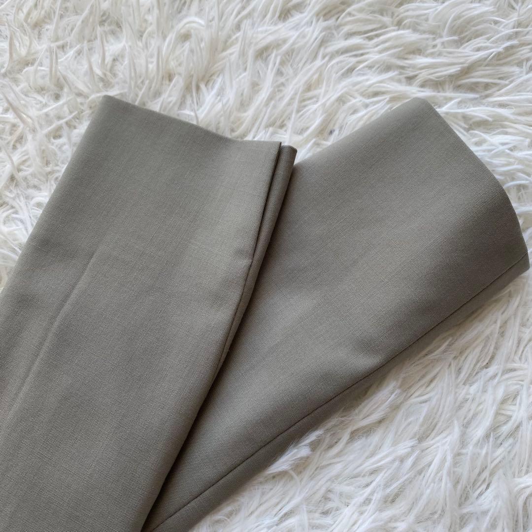 グリーンレーベルリラクシング ノーカラー セットアップ パンツスーツ M