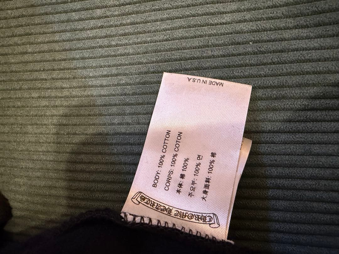 クロムハーツ ジップアップ パーカー ピンク フローラル ホースシュー サイズM