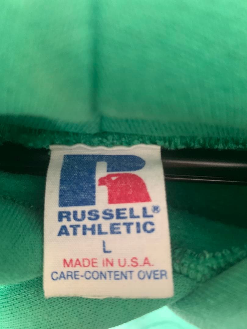 【USA製 80s】フーディー フェード パーカー ラッセルアスレチック