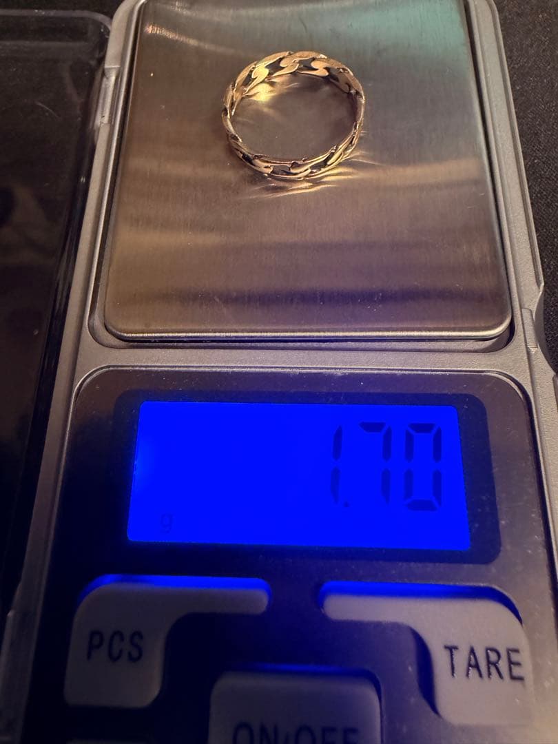 早い者勝ち k9 リング 約10号 〜 11号 約1.7g