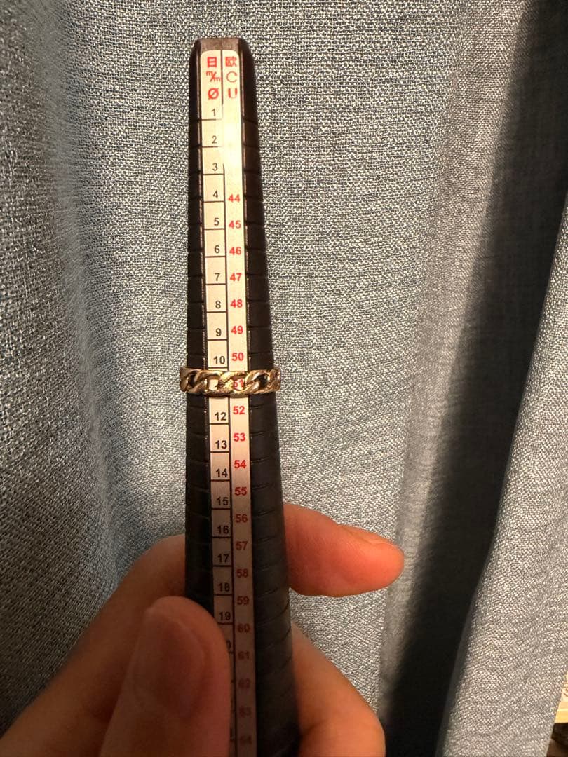 早い者勝ち k9 リング 約10号 〜 11号 約1.7g