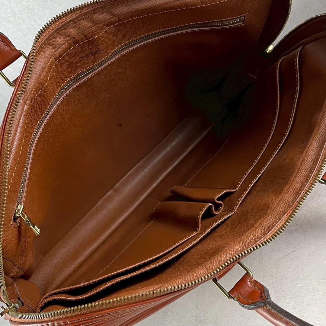 良品✨ルイヴィトン ポルトドキュマン ヴォワヤージュ ビジネスバッグ ブラウン