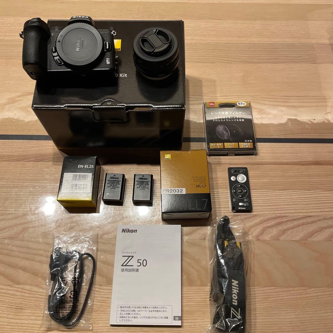 Nikon Z50 16mm-50mmkit ワイヤレスリモコンセット防湿庫保管