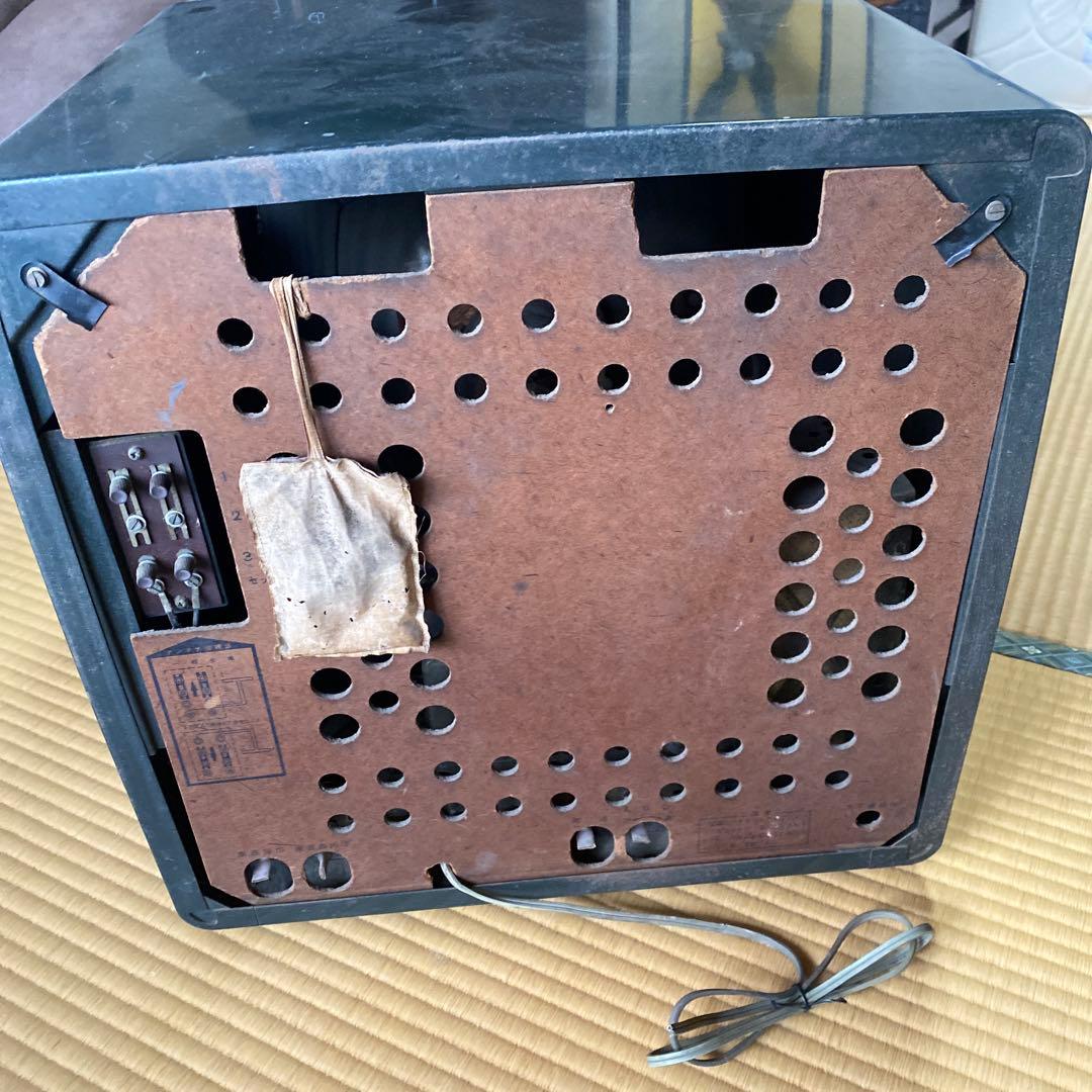 白黒テレビ　昭和レトロ　アンティーク　ナショナル　ディスプレイ用に！