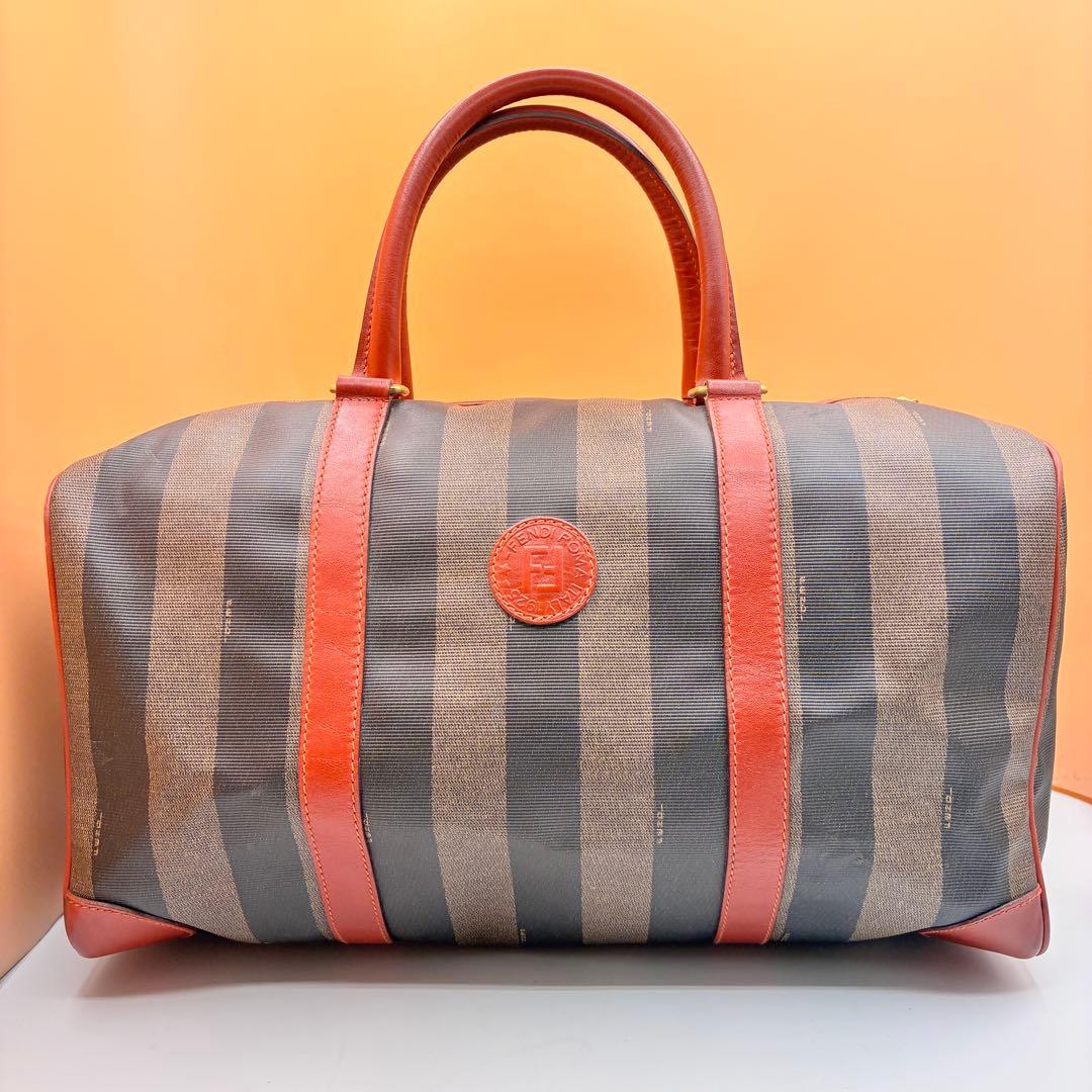 フェンディ FENDI ペカン ペカン柄 ボストンバッグ ハンドバッグ