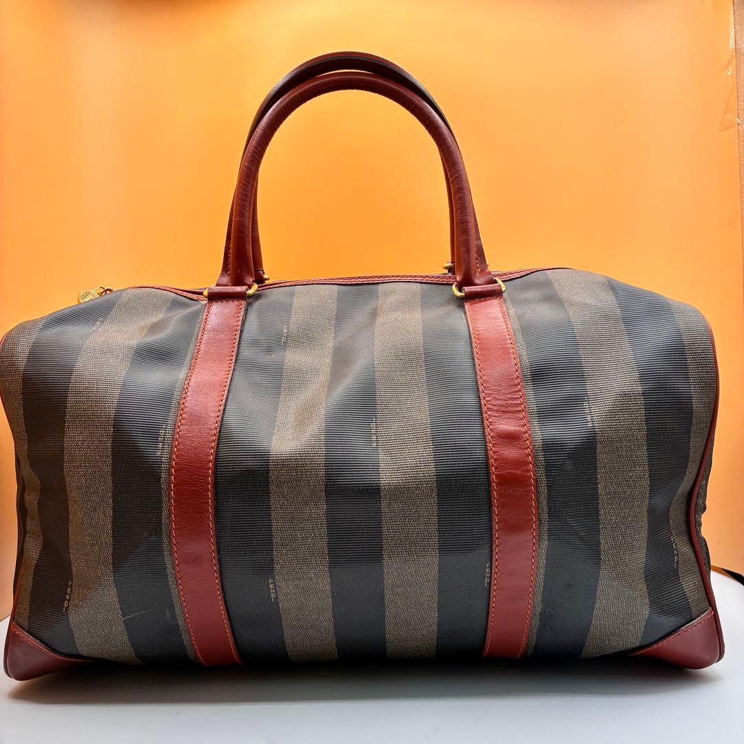 フェンディ FENDI ペカン ペカン柄 ボストンバッグ ハンドバッグ