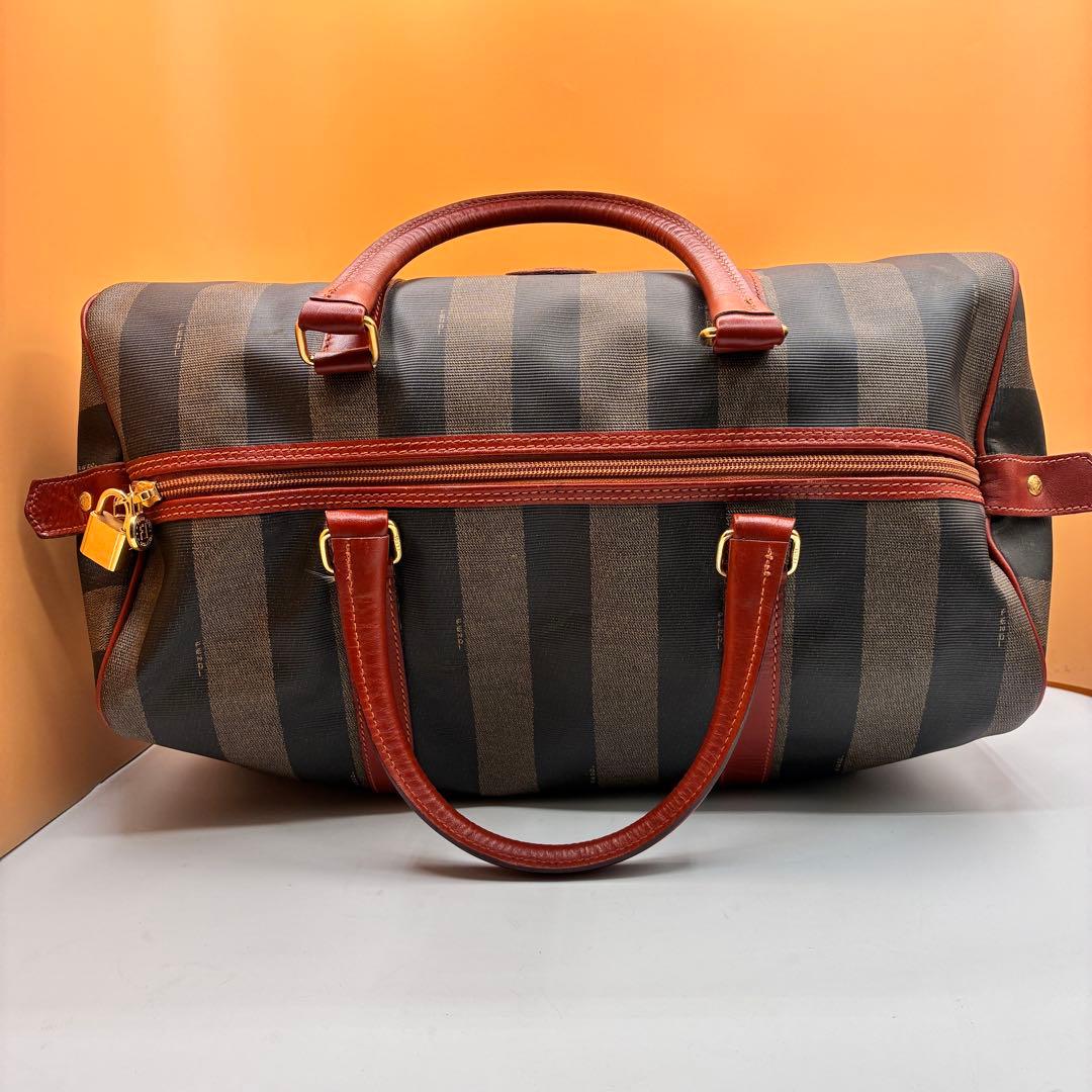 フェンディ FENDI ペカン ペカン柄 ボストンバッグ ハンドバッグ