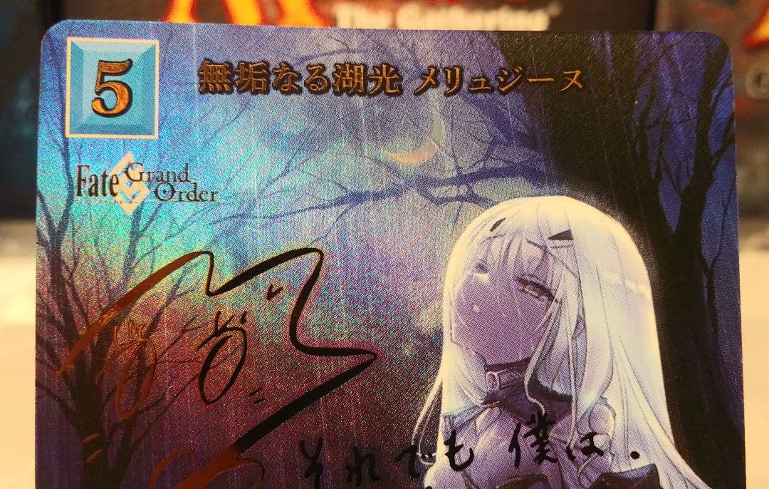 ビルディバイド ブライト 無垢なる湖光 メリュジーヌ BR サイン FGO