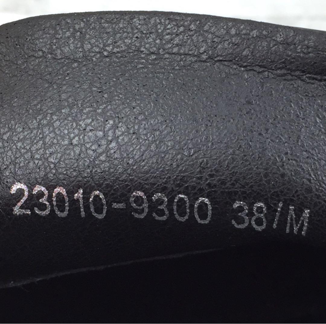 【美品】Akiron x Donoban パールリボンエナメルローファー 黒