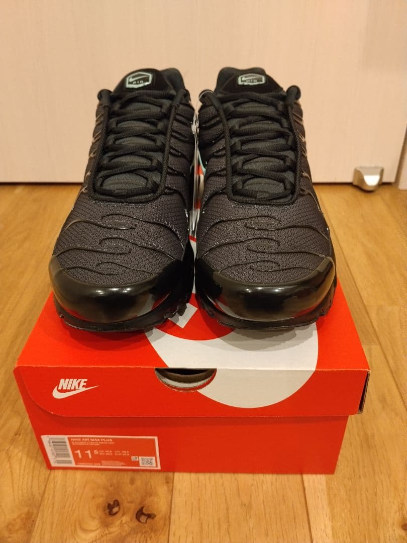 【送料込み】ナイキ エアマックス プラス “ブラック/ミント” 29.5cm