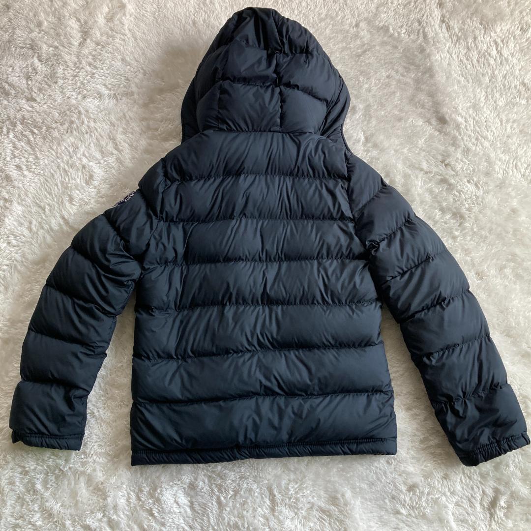 アバクロ フード付き キルティング ジャケット ネイビー