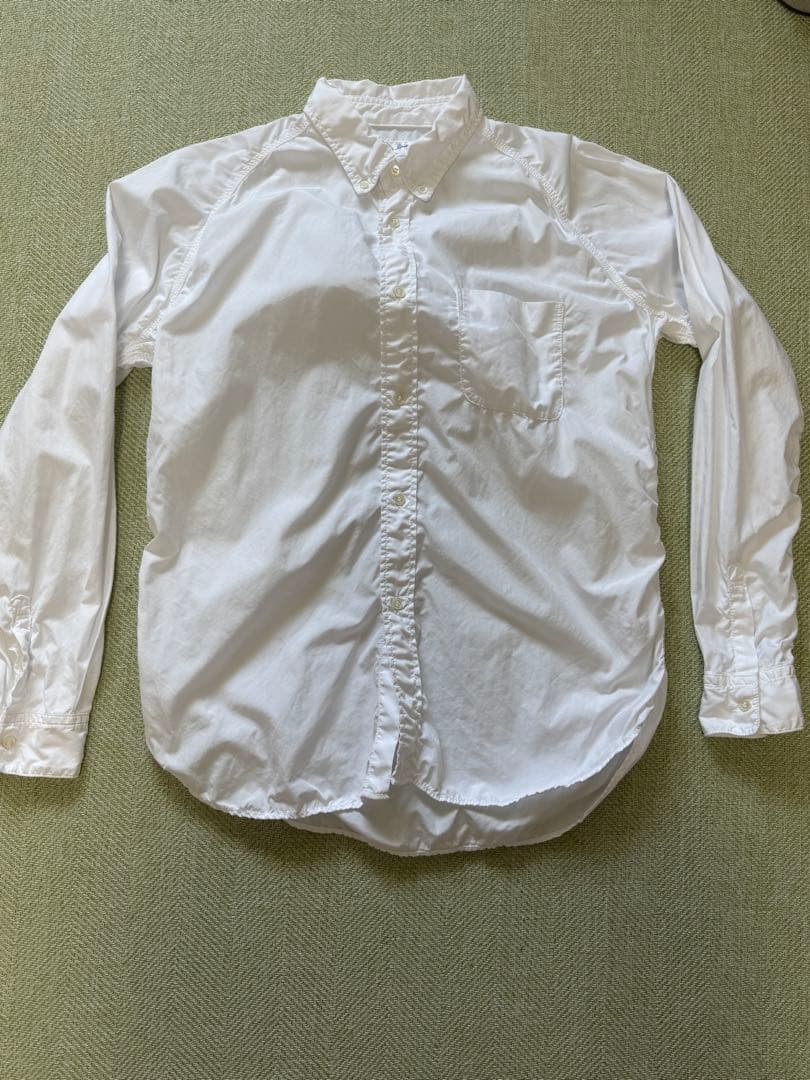 Sans Limite フリーダムスリーブボタンダウンシャツ 白 美品