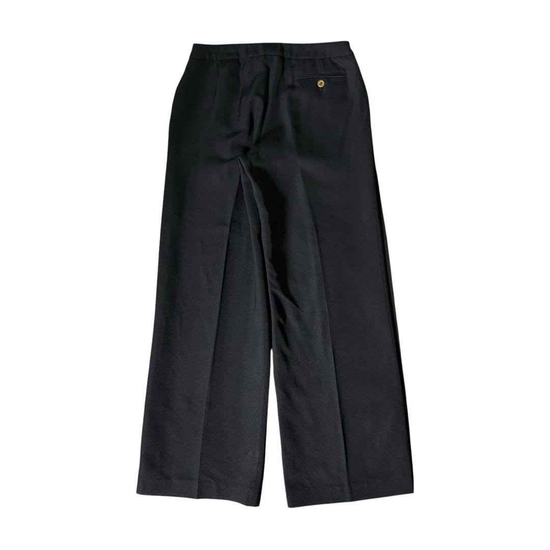 美品 ポールスミス スーツ パンツ ブラック 裏地グリーン 38 40