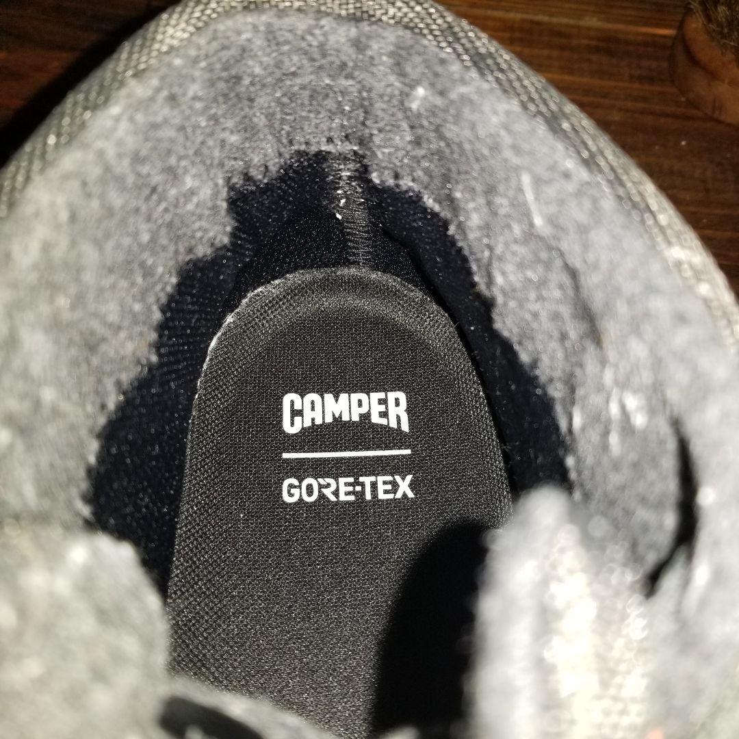 未使用　極美品　CAMPER　ペウピスタ　ゴアテックス　防水　ペウカミ
