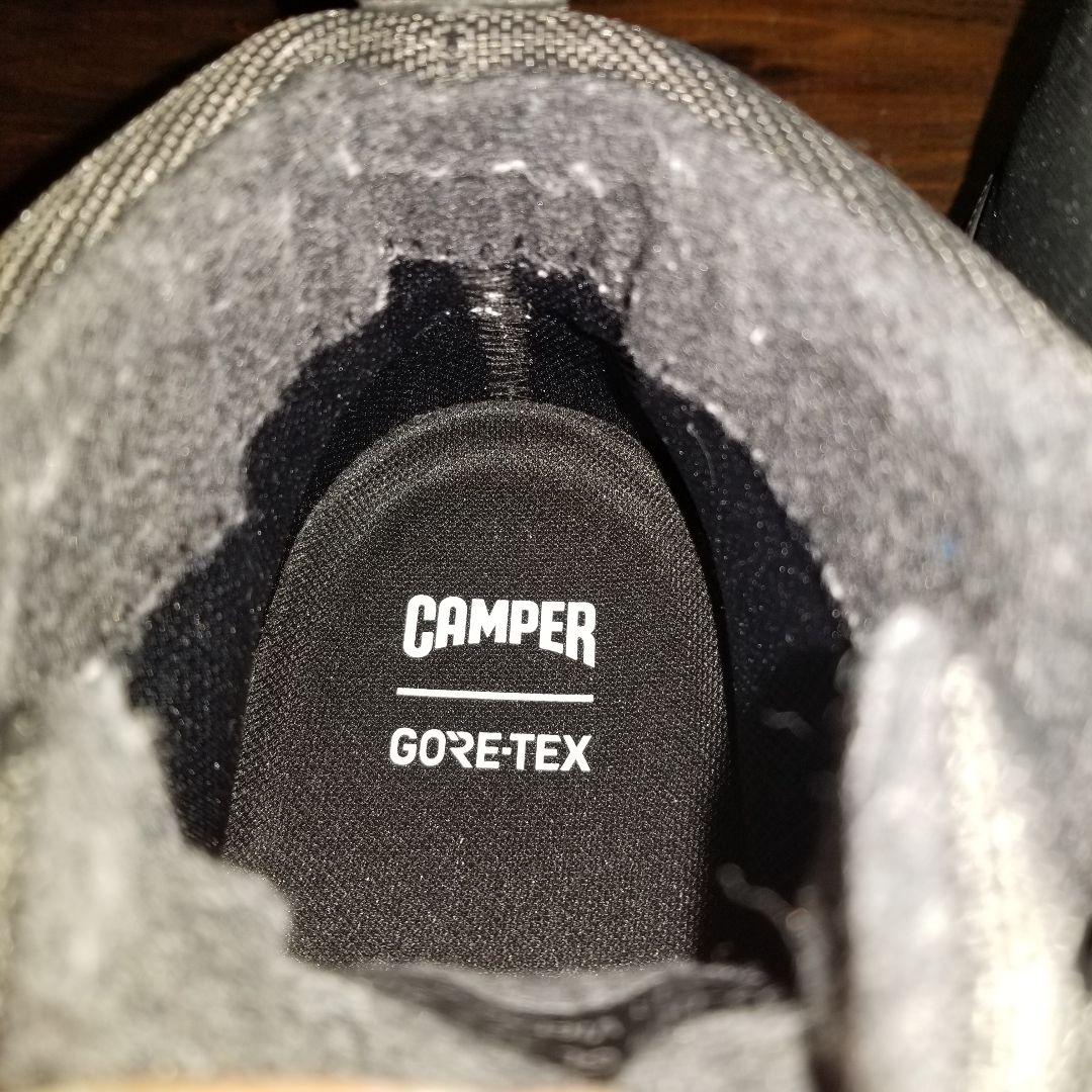 未使用　極美品　CAMPER　ペウピスタ　ゴアテックス　防水　ペウカミ