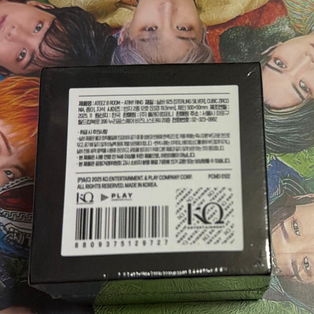 新品未開封　ATEEZ_8ROOM ATINY RING エイティニ　リング