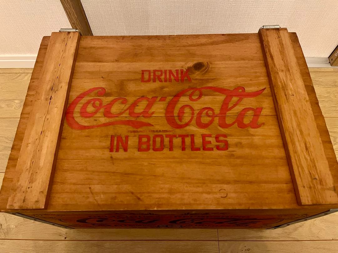 Coca-Cola コカ・コーラ ヴィンテージ 木製ボックス 木箱 アウトドア