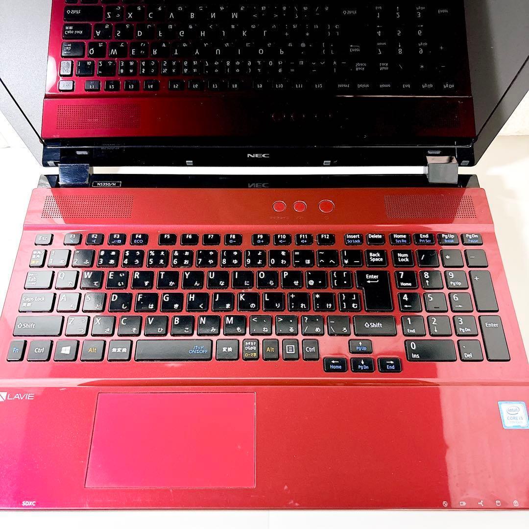 快適動作SSD✨在宅ワークに カメラ フルHD 第7世代 ノートパソコン NEC