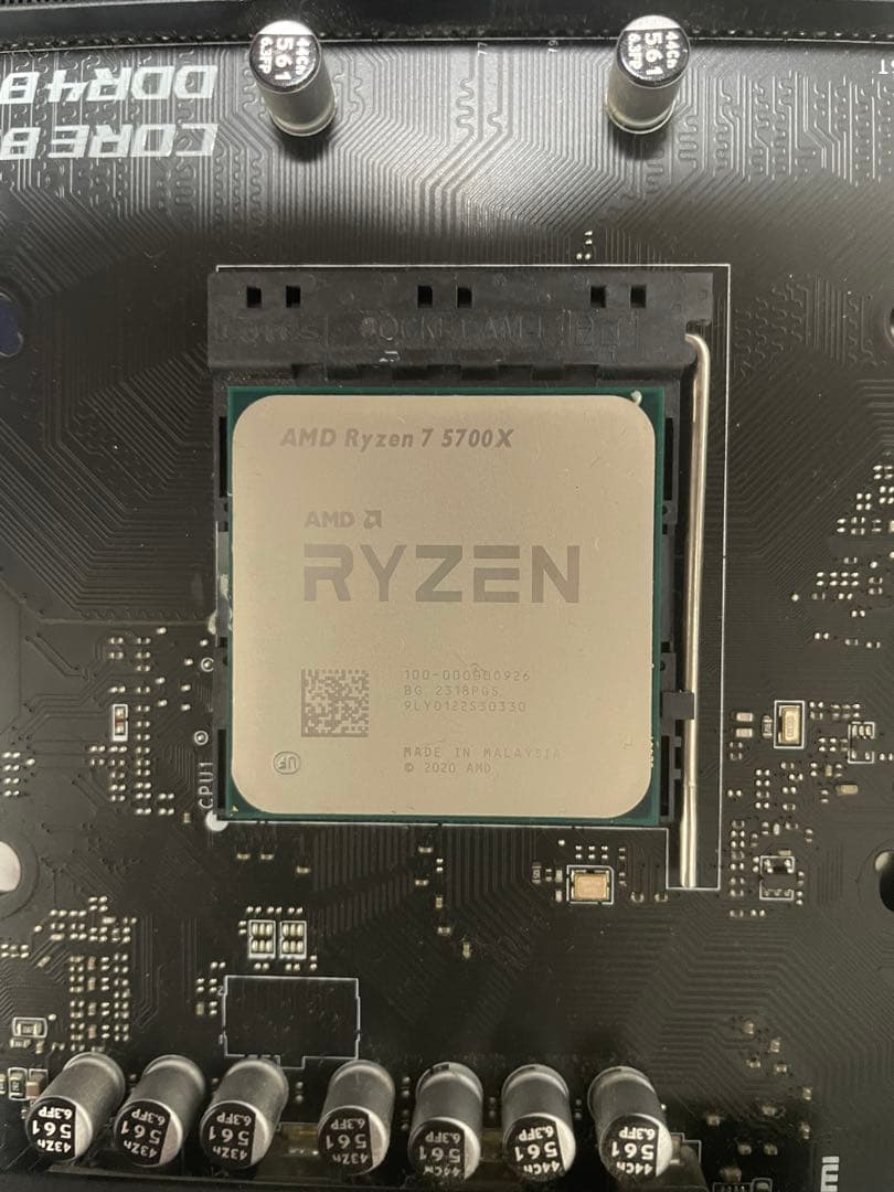 CPU、マザボ、メモリセット