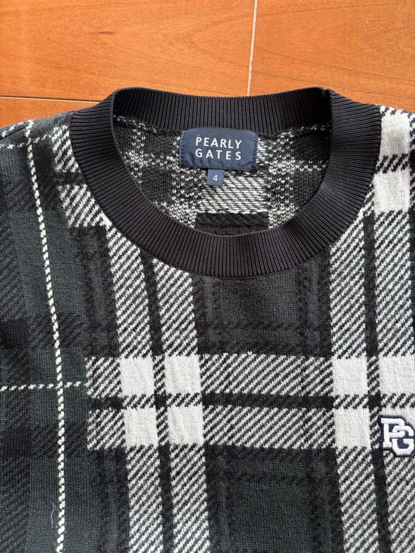 パーリーゲイツ PEARLY GATES ニット4(M) チェック