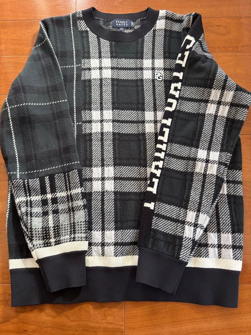 パーリーゲイツ PEARLY GATES ニット4(M) チェック