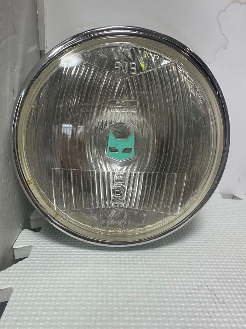 当時物マーシャル909ヘッドライトASSYS.E.V. MARCHALシビエ