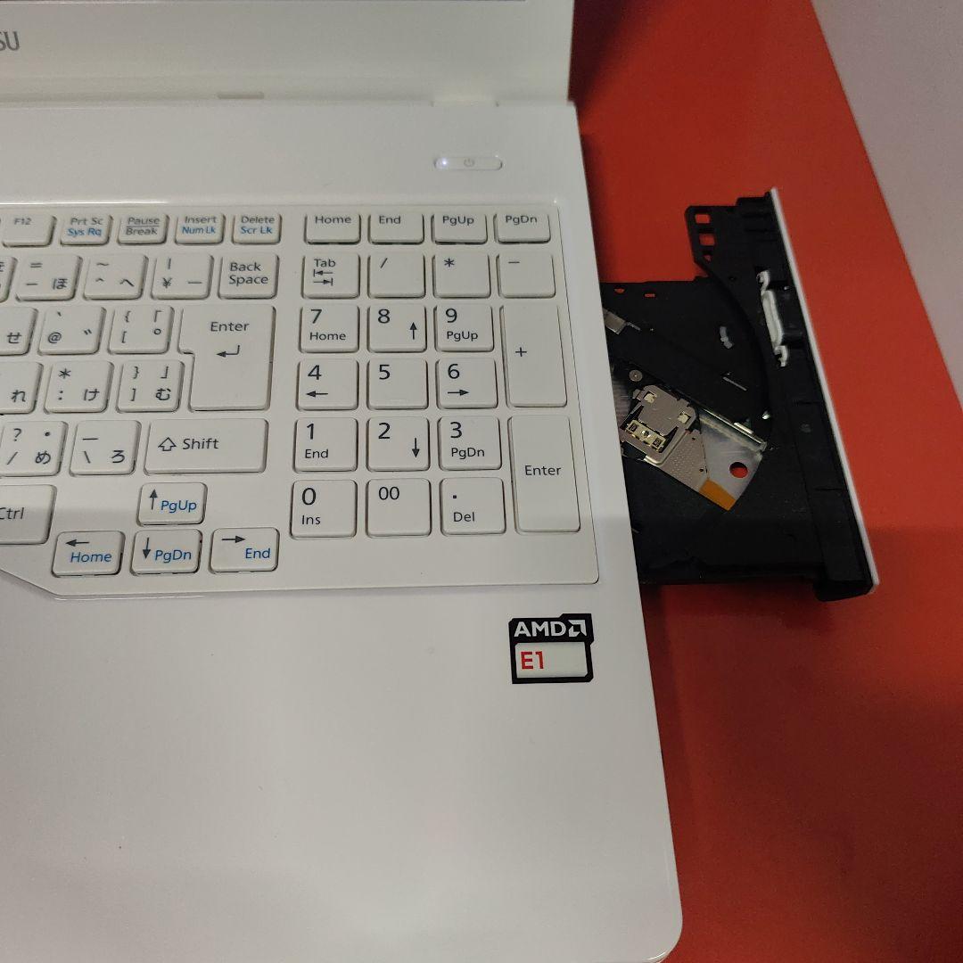 富士通 ノートパソコン Windows11　オフィス付き　爆速SSD搭載 極美品