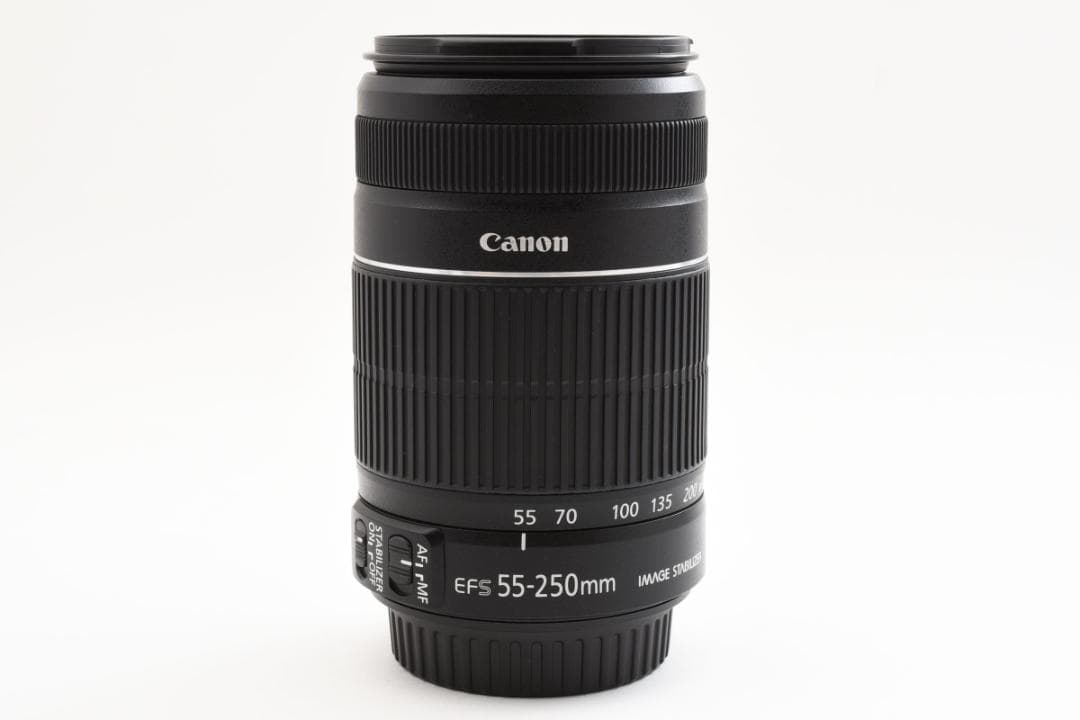 新品級 キャノン EF-S 55-250mm f4-5.6 IS Ⅱ C924