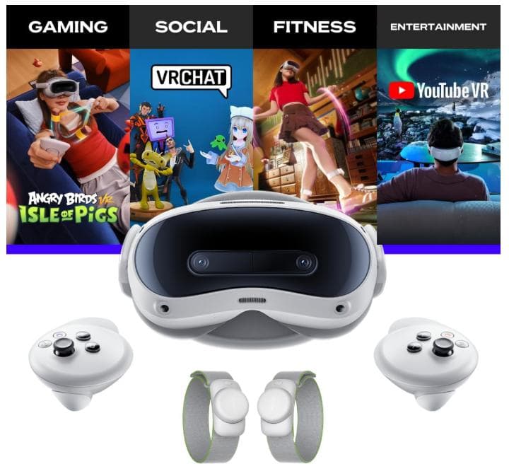 PICO4Ultra＋Motion Tracker(未開封)＋フェイスクッション