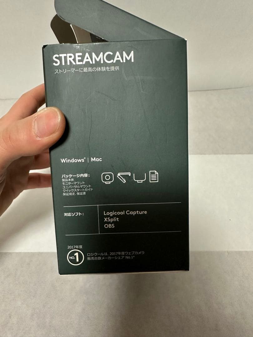 ロジクール Stream Cam C980GR Webカメラ ストリーミング