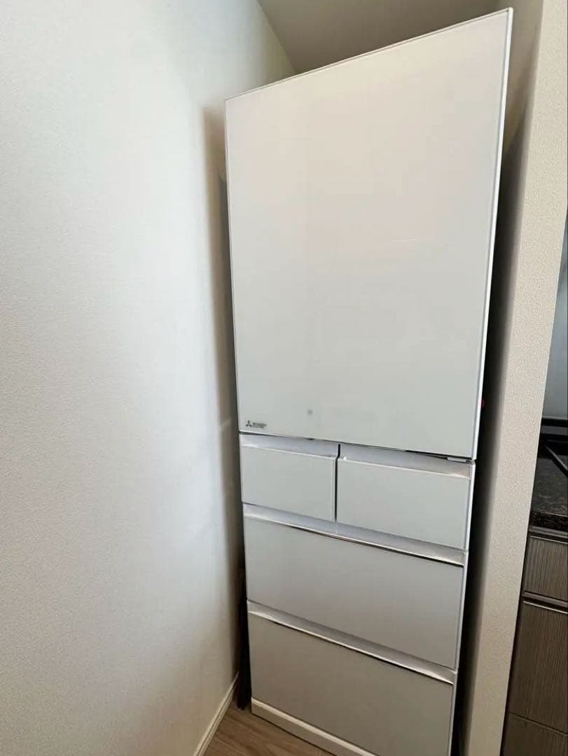 【送料込み】三菱電機 冷蔵庫MR-B46A 大容量455L 右開き2017年製