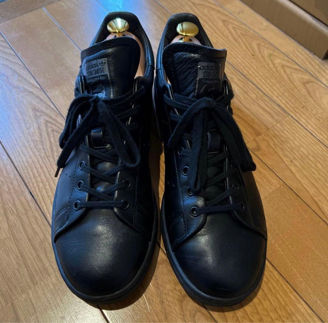 adidas Stan Smith luxブラック26.5cm