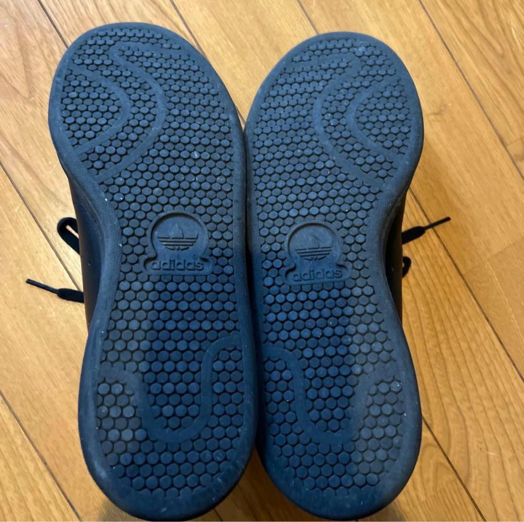 adidas Stan Smith luxブラック26.5cm