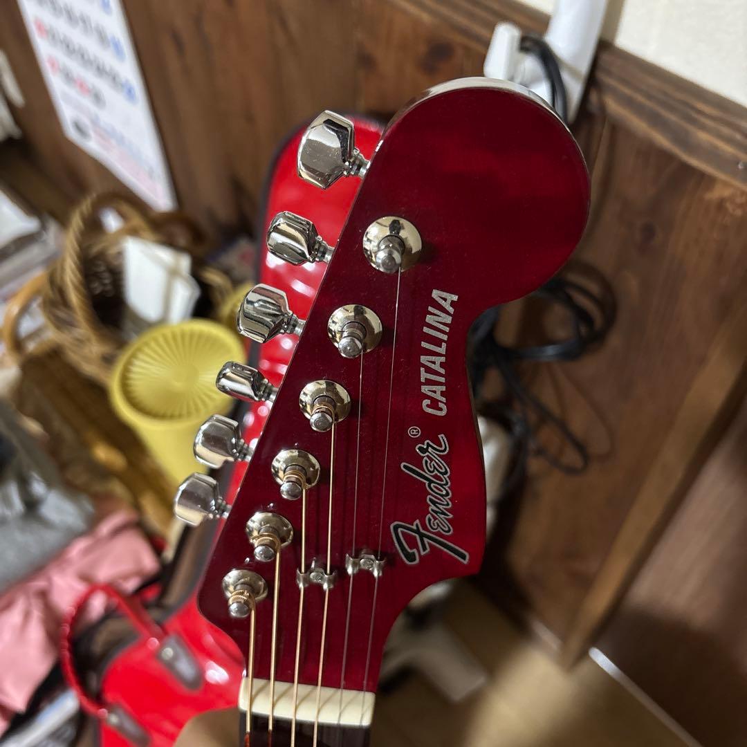 Fender Catalina アコースティックギター レッド