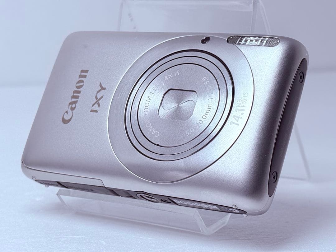 Canon IXY 400F シルバー 動作確認済 薄型 軽量 コンデジ レトロ