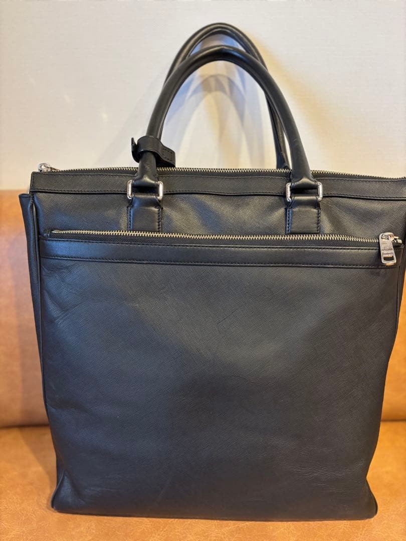 【定価10万】COACH クロスビー サフィアーノレザー ビジネストート 黒