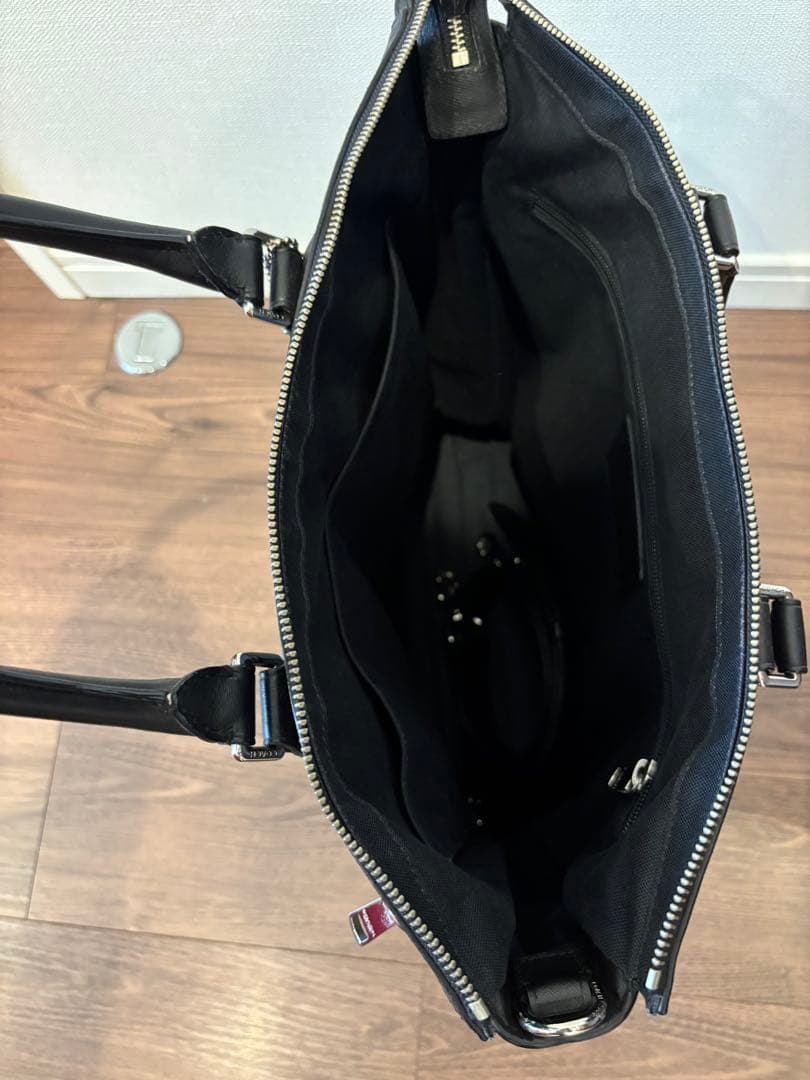 【定価10万】COACH クロスビー サフィアーノレザー ビジネストート 黒