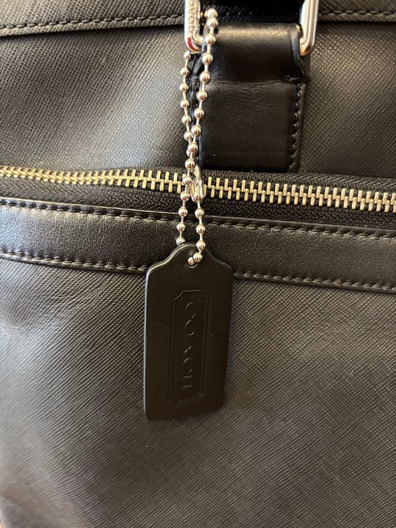 【定価10万】COACH クロスビー サフィアーノレザー ビジネストート 黒