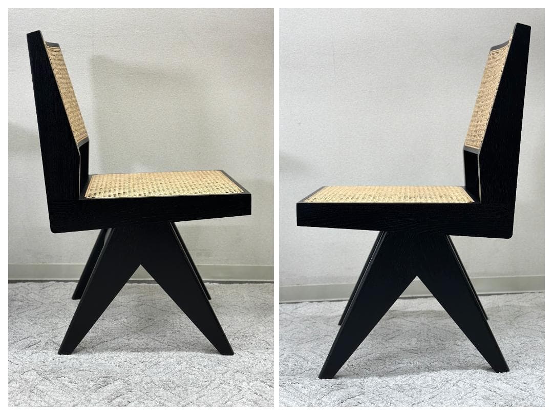 美品■カッシーナ■055キャピトル コンプレックス チェア　ピエール・ジャンヌレ